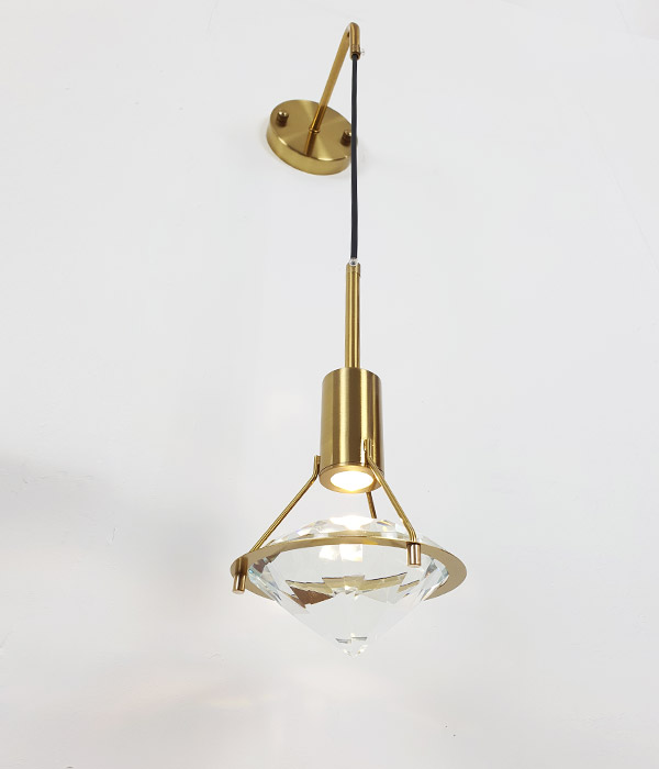 몬드 1등 인테리어 벽부등, LED 벽무드등, 벽부착등 (5W)