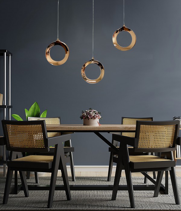 엘사 LED 3등 팬던트 [30W]