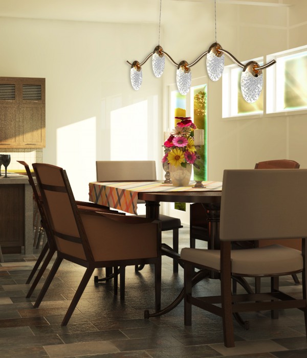 탈리아 LED 5등 팬던트 [30W]